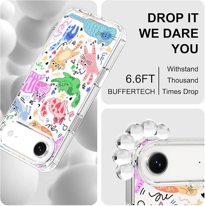 MOSNOVO for iPhone Air Case, Shockproof Military-Grade Protection 6.6ft Drop - Image 5