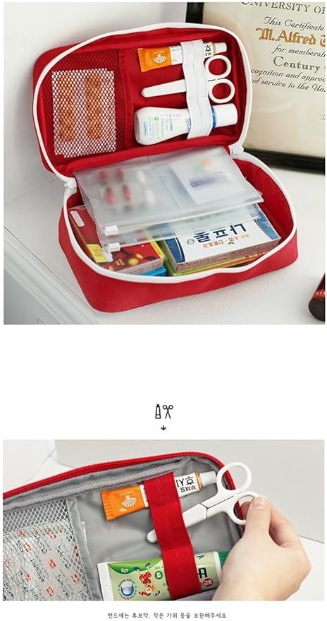 First Aid Bag - First Aid Kit Bag Empty - Image 4