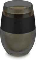 HOST Wine Freeze Cooling Cup, Plastic Double Wall Insulated Freezable Drink by HOST
