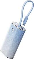 iWALK Sparkly 10000mAh Portable Charger, 22.5W Fast Charging Small Power Bank by iWALK