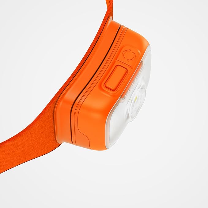 BioLite Range 500 Waterproof, Fast-Charging Rechargeable Headlamp, Spark Red - Image 4
