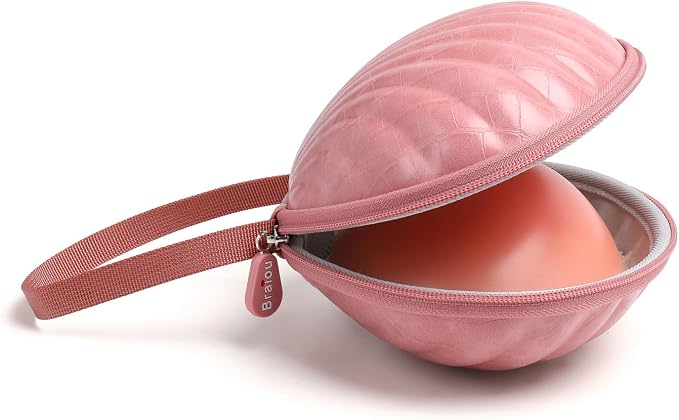 Hard Travel Case for Silicone Bras Premium Nubra Organizer Portable Lingerie - Image 3