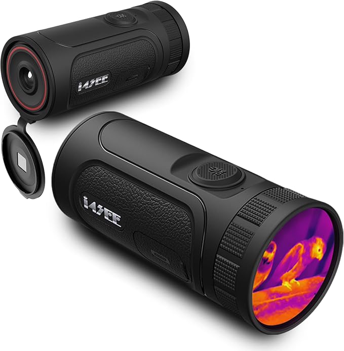 EM10-256 Thermal Monocular, 10mm Focal Lens, 256×192 12μm Night Vision Infrared by I4SEE