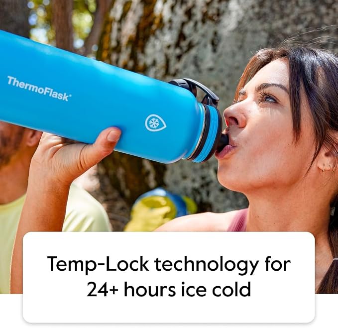 ThermoFlask Stainless Steel Water Bottles 2-Pack - Image 3