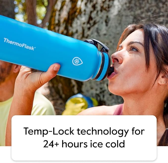 ThermoFlask 18 oz Double Wall Vacuum Insulated Stainless Steel Water Bottle - Image 2