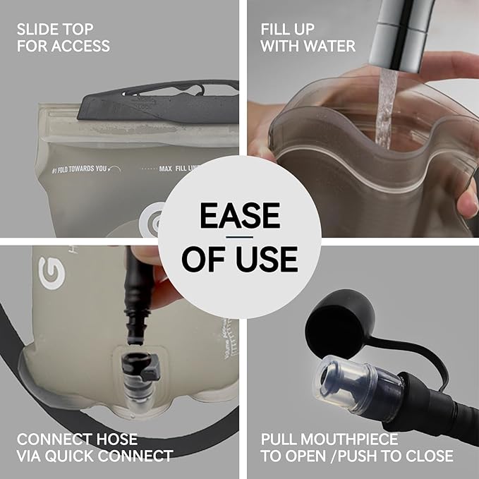 GLANC Hydration Bladder - 2L Water Bladder - Image 6