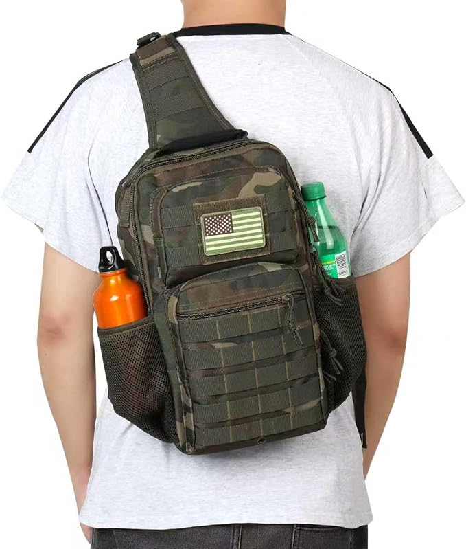 Rover Sling Pack Tactical Shoulder Sling Bag Backpack - Image 7