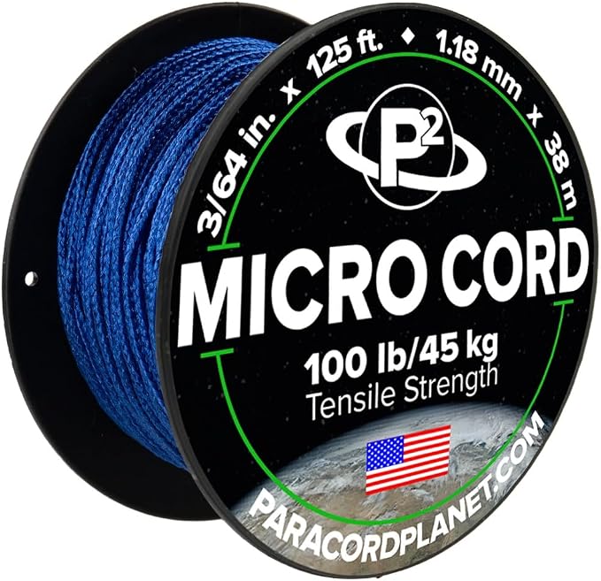 Paracord Planet Micro Paracord – Thin Braided Cord by ParacordPlanet