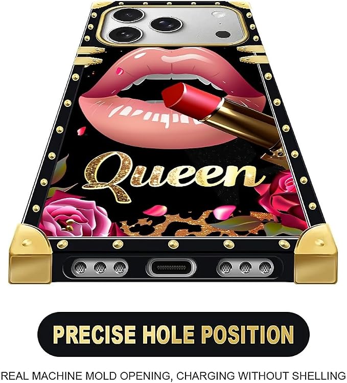 for iPhone 17 Pro Max Case Luxury Golden Decoration - Image 5