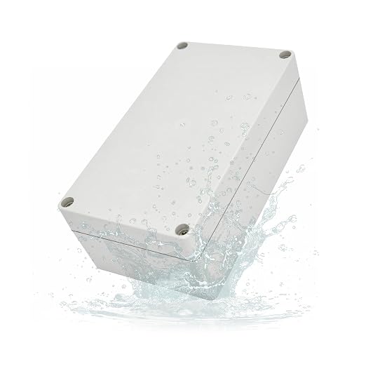 Plastic Junction Box, Nineleaf IP67 Plastic Electrical Project Case, Waterproof by NineLeaf