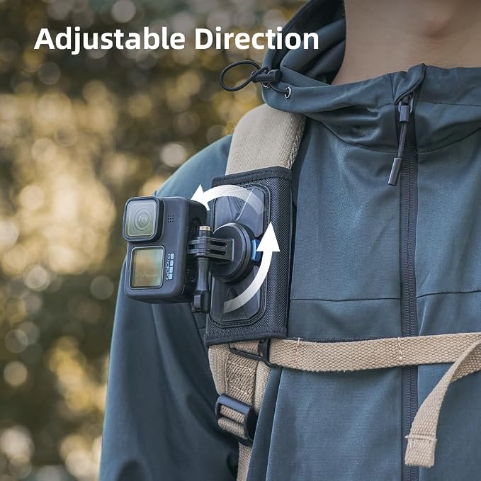 Magnetic Backpack Shoulder Strap Mount, Magnetic Quick Release Backpack Mount - Image 2
