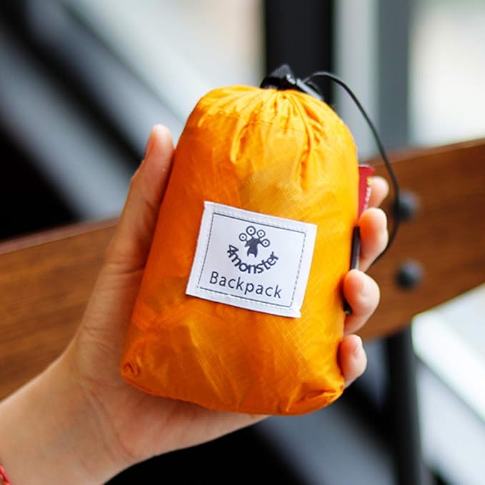 4Monster Hiking Daypack, Water Resistant Lightweight Packable Backpack - Image 6
