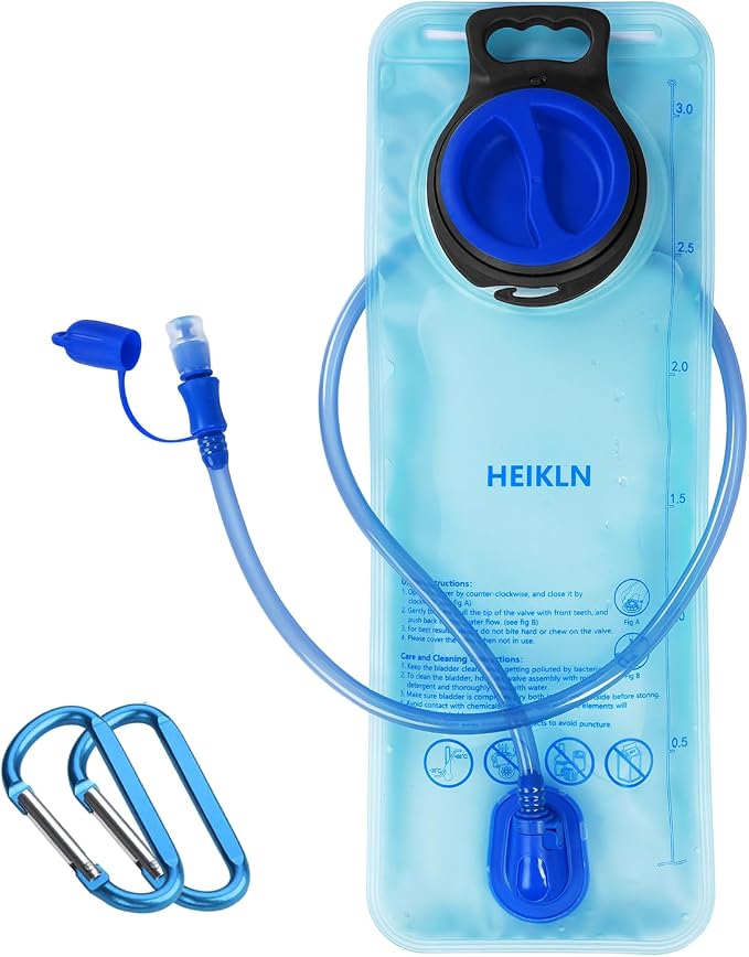 HEIKLN Hydration Bladder 1.5L-2L-2.5L-3L, Leak Proof Water Reservoir, BPA Free by HEIKLN