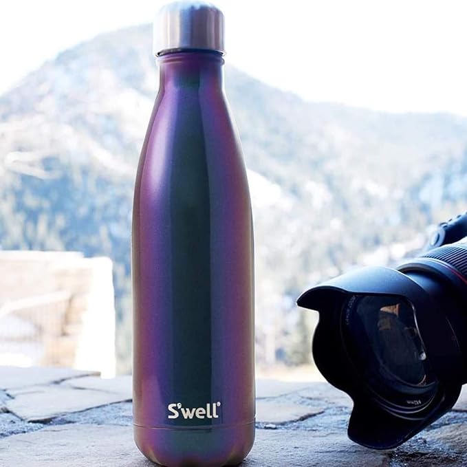 S’well Stainless Steel 17oz Water Bottle, Supernova Design, Triple-Layer Vacuum - Image 2