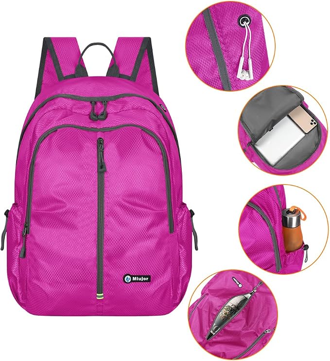 Lightweight Packable Foldable Backpack, Hiking backpack, Travel Backpack - Image 5