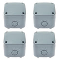 Nineleaf Junction Box, Electrical Box IP66 Water Resistant Dustproof ABS by NineLeaf