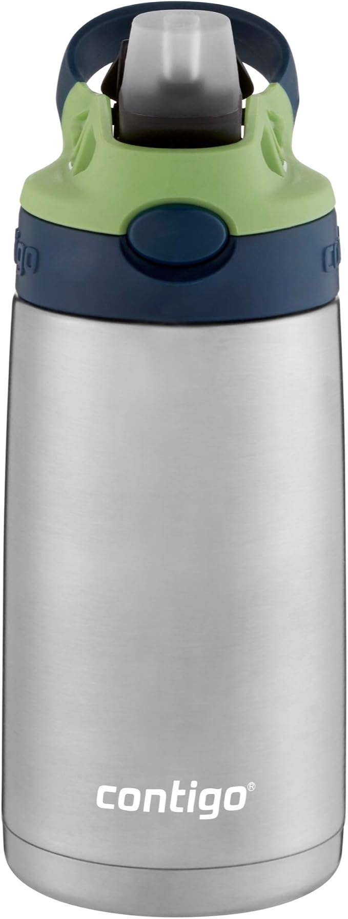 Contigo AUTOSPOUT Camping Hydration Thermal Bottle 1 Count Blueberry/Green Apple - Image 2