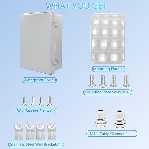 IP67 Waterproof Junction Box, ABS Plastic Electrical Enclosure - Image 7