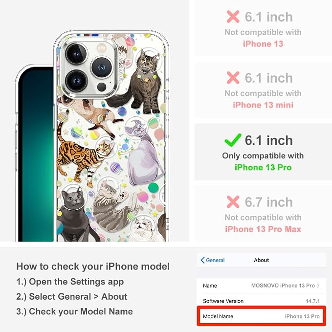 MOSNOVO Case for iPhone 13 Pro - Image 2