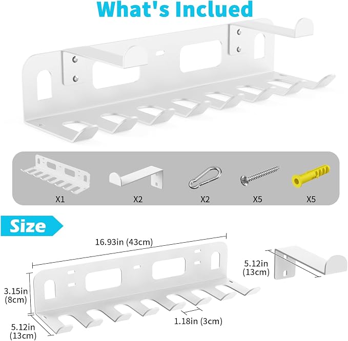 KHAMAL Multi-Purpose Gym Equipment Storage Rack - Image 5
