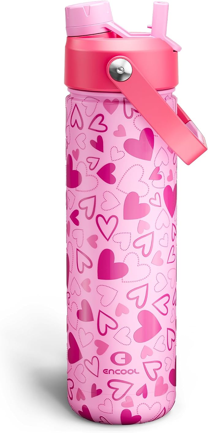 ENCOOL Valentine's Day Insulated Water Bottle by ENCOOL