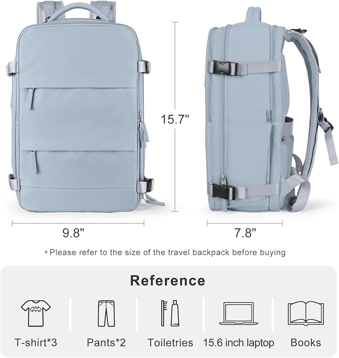 coofay Travel Backpack Carry on Flight Approved Mochila De Viaje Carry on - Image 4