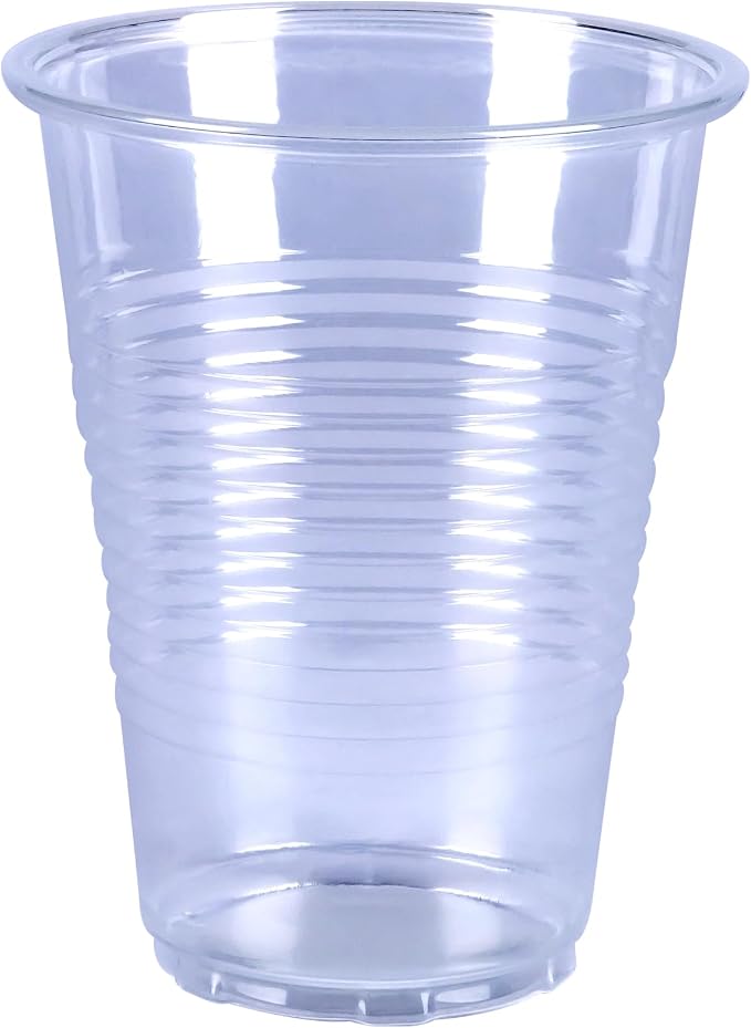 Amazon Basics Small Disposable Clear Plastic Cups - Image 2