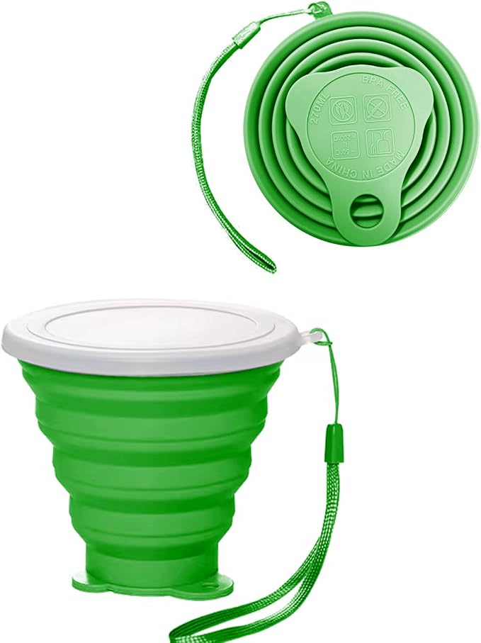 Silicone Collapsible Cup, Collapsible Cups by INTATIKOO