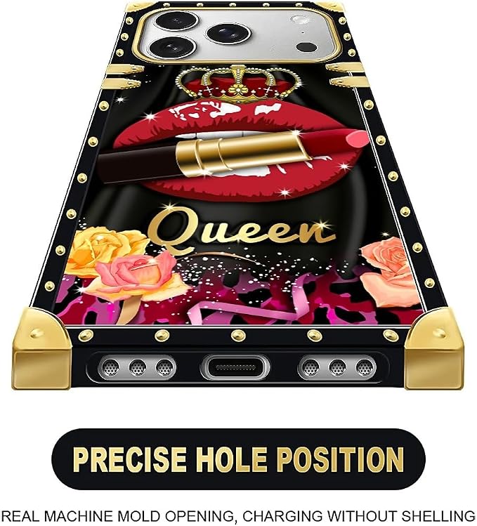 for iPhone 17 Pro Case Luxury Golden Decoration - Image 5