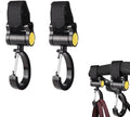2 Pcs Walker Hook Hanging Multipurpose 360° Rotation Stroller Clip Diaper Bag by Yaiitan
