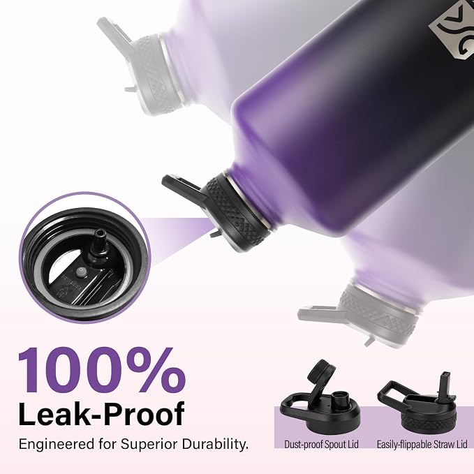 DYSANKY 1 Gallon Water Bottle Insulated | Thickened Stainless Steel Vacuum - Image 7