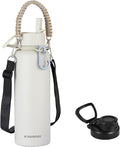 KXIAOCHEN Insulated Water Bottle, Stainless Steel Water Bottle, 2 Lids by KXIAOCHEN
