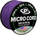 Paracord Planet Micro Paracord – Thin Braided Cord by ParacordPlanet