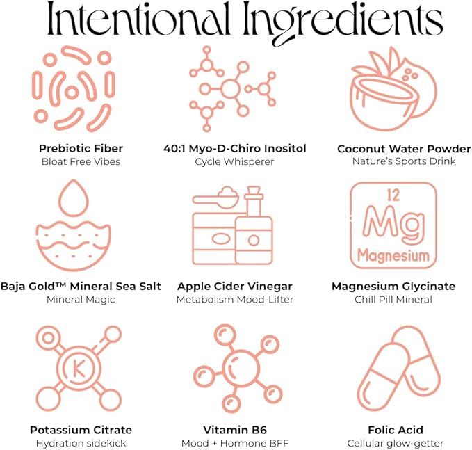 Iris Women’s Hormonal Health Daily Electrolyte Drink Mix | High Fiber, - Image 5
