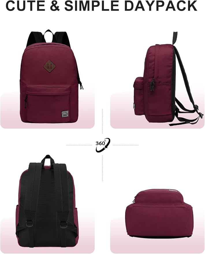 Vaschy Lightweight Backpack, 20 Liters Classic Waterproof Collapsible Daypack - Image 6