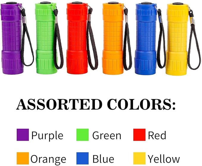 Whaply Small Mini Flashlights Pack of 6, New Type Cob Light, - Image 2