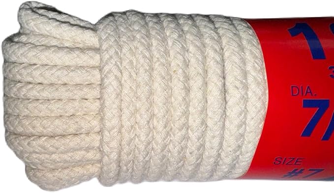 #7 7/32" x 100 ft Scottie Cotton Clothesline - Image 2