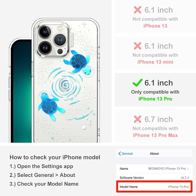 MOSNOVO Case for iPhone 13 Pro - Image 2
