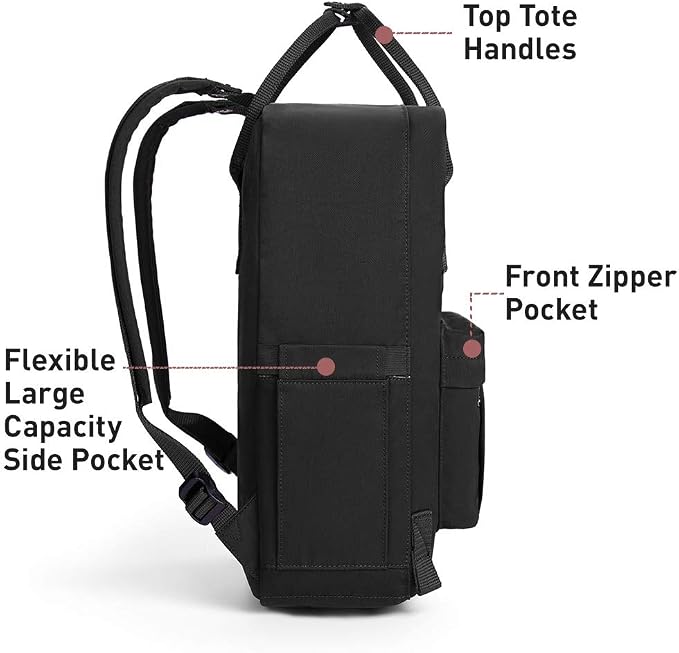 KALIDI Casual Laptop Backpack 15 Inches Classic Camping Rucksack Travel Outdoor - Image 4
