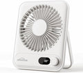 WHATOOK Small Desk Fan Personal Fans: 5000mah 25 Hours Battery Office Quiet by FashionCaring-MakeitYours