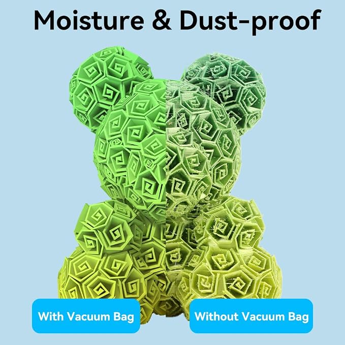 Creality 3D Printer Filament Storage Bags 35 x 35CM, 12 Transparent Sealed Bags - Image 5