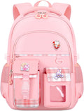 Cute Backpack for Teen Girls Kids Kawaii Bookbag Elementary Middle School by MININAI