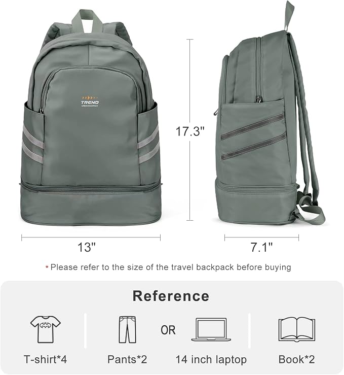 coofay Gym Backpack For Women Waterproof Backpack - Image 2