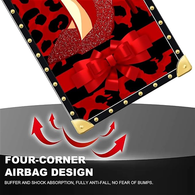 Compatible with iPhone 16 Case, Elegant High Heels Luxury Golden Decoration - Image 7