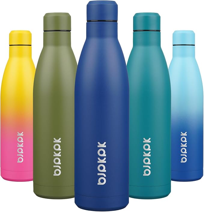 BJPKPK 25oz Insulated Water Bottle Double Wall Vacuum Insulated Stainless Steel by BJPKPK