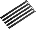 MECCANIXITY 5Pcs Reusable Battery Tie Down Straps, 0.8x16" Black Nylon by MECCANIXITY