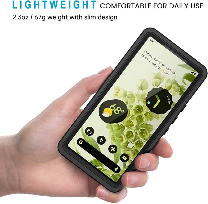 Lanhiem for Google Pixel 6 Case, IP68 Waterproof Dustproof - Image 2