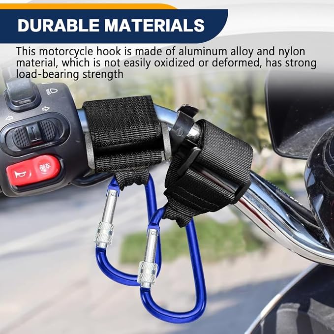 2 Pack UTV Hook for Hanging Headsets, Helmet and Goggles - Image 3