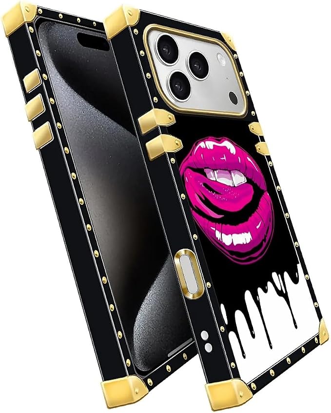 for iPhone 17 Pro Case Luxury Golden Decoration - Image 3