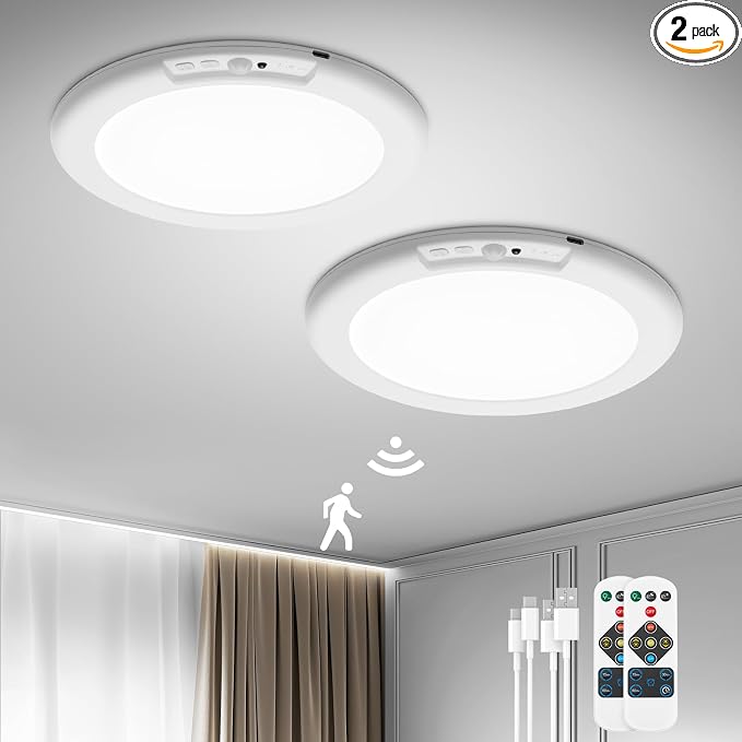 Bojim Rechargeable Ceiling Lights by BOJIM